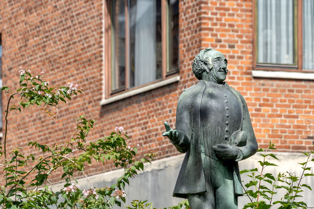 Billede fra lejemålet på Hostrups Have 50, 1954 Frederiksberg C
