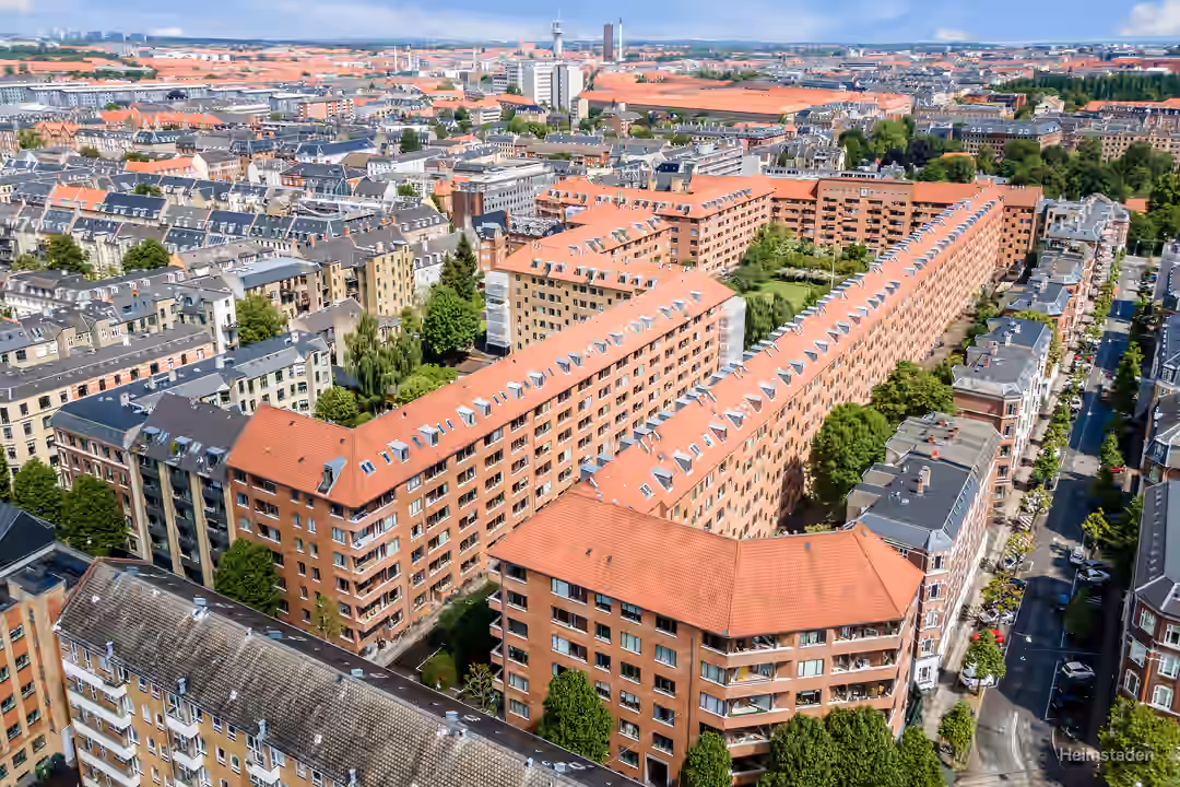 Billede fra lejemålet på Hostrups Have 50, 1954 Frederiksberg C
