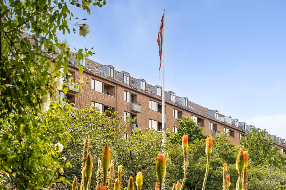 Billede fra lejemålet på Hostrups Have 50, 1954 Frederiksberg C
